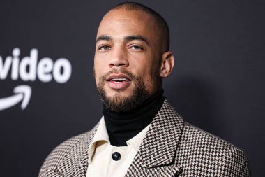 Amerikalı aktör ve aktivist Kendrick Sampson, 29 Kasım 2022 'de Century City, Los Angeles, Kaliforniya' da bulunan AMC Century City 15 'te düzenlenen Amazon Prime Video' nun Los Angeles Premiere 'sine geldi.