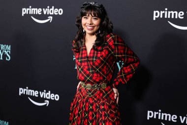 Amerikalı aktris Xochitl Gomez, 29 Kasım 2022 'de Westfield Century City' de düzenlenen Amazon Prime Video 'nun 