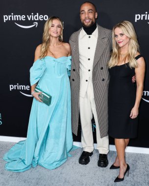 Zoey Deutch, Kendrick Sampson ve Reese Witherspoon 29 Kasım 2022 'de Century City, Los Angeles' ta bulunan AMC Century City 15 'te düzenlenen Amazon Prime Video' nun 