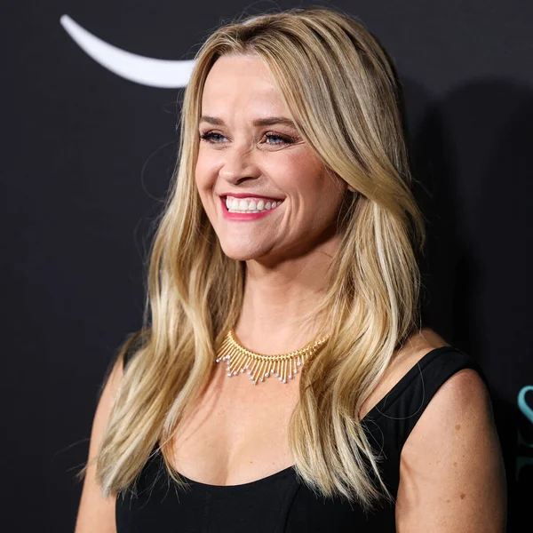 Amerikaanse Actrice Reese Witherspoon Draagt Tiffany Sieraden Arriveert Los Angeles — Stockfoto