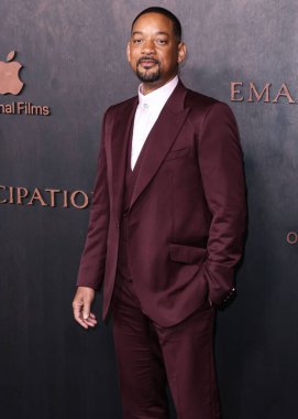 Amerikalı aktör Will Smith, 30 Kasım 2022 'de Westwood, Los Angeles, Kaliforniya, ABD' deki Regency Village Theatre 'da gerçekleştirilen' Emancipation 'filminin Los Angeles prömiyerine geldi.. 
