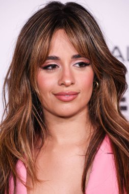 Cuban-American singer-songwriter Camila Cabello arrives at the L'Oreal Paris' Women Of Worth Celebration 2022 held at The Ebell of Los Angeles on December 1, 2022 in Los Angeles, California, United States. clipart