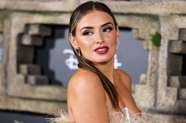 Amerikalı aktris Vannessa Vasquez, Disney + Original Series 'National Treasure: Edge Of History' 1. Sezon Kırmızı Halı Etkinliği 'ne 5 Aralık 2022' de Hollywood, Los Angeles, Kaliforniya, ABD 'de düzenlenen El Capitan Tiyatrosu' nda geldi.. 