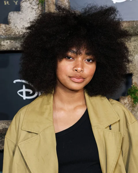 stock image Mychal-Bella Bowman arrives at the Disney+ Original Series 'National Treasure: Edge Of History' Season 1 Red Carpet Event held at the El Capitan Theatre on December 5, 2022 in Hollywood, Los Angeles, California, United States.