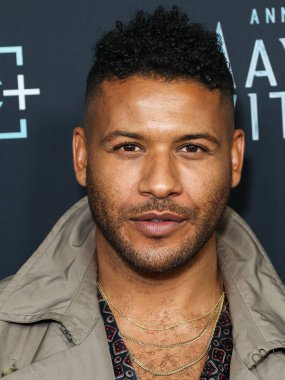 Kanadalı aktör Jeffrey Bowyer-Chapman, 7 Aralık 2022 'de Hollywood, Los Angeles, Kaliforniya, ABD' deki Harmony Gold Tiyatrosu 'nda düzenlenen AMC Networks' Anne Rice 'ın Mayfair Cadıları' nın Los Angeles Premiere 'ine geldi.. 