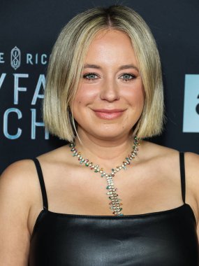 Jessica Held, 7 Aralık 2022 'de Hollywood, Los Angeles, Kaliforniya, ABD' deki Harmony Gold Tiyatrosu 'nda düzenlenen AMC Networks' Anne Rice 'ın Mayfair Cadıları' nın Los Angeles galasına geldi.. 