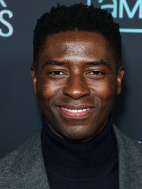 Zimbabveli aktör Tongayi Chirisa, 7 Aralık 2022 'de Hollywood, Los Angeles, Kaliforniya, ABD' de düzenlenen AMC Networks 'Anne Rice' s Mayfair Cadıları 'nın Los Angeles galasına geldi.. 