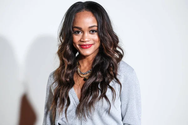 stock image American media personality and attorney Rachel Lindsay arrives at REVOLVE x AT&T Present REVOLVE Winterland held at 55 N La Cienega Boulevard on December 8, 2022 in Beverly Hills, Los Angeles, California, United States. 