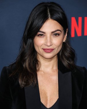 Amerikalı aktris ve model Floriana Lima, Netflix 'in 14 Aralık 2022' de Los Angeles, Kaliforniya, ABD 'de bulunan Amerikan Tiyatro Kompleksi Yönetmenler Birliği' nde gerçekleştirilen 