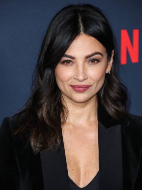 Amerikalı aktris ve model Floriana Lima, Netflix 'in 14 Aralık 2022' de Los Angeles, Kaliforniya, ABD 'de bulunan Amerikan Tiyatro Kompleksi Yönetmenler Birliği' nde gerçekleştirilen 