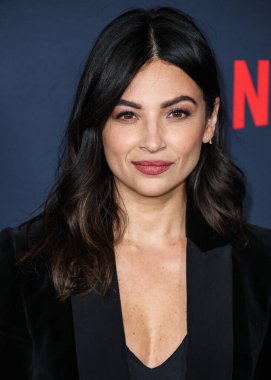 Amerikalı aktris ve model Floriana Lima, Netflix 'in 14 Aralık 2022' de Los Angeles, Kaliforniya, ABD 'de bulunan Amerikan Tiyatro Kompleksi Yönetmenler Birliği' nde gerçekleştirilen 