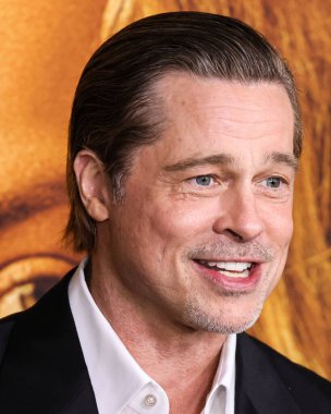 Tom Ford giyimli Amerikalı aktör Brad Pitt, 15 Aralık 2022 'de ABD' nin Kaliforniya eyaletinin Los Angeles kentinde bulunan Akademi Sinema Müzesi 'nde düzenlenen Paramount Pictures' Babylon 'un Global Premiere Screening of Paramount Pictures' a geldi..