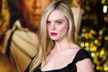 Amerikalı aktris Elle Fanning, 15 Aralık 2022 'de ABD' nin Kaliforniya eyaletinin Los Angeles kentinde düzenlenen Paramount Pictures 'Babylon' un Küresel Prömiyer gösterimine geldi.. 