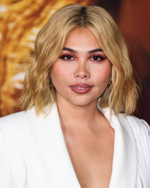 Amerikalı şarkıcı, dansçı ve aktris Hayley Kiyoko, 15 Aralık 2022 'de ABD' nin Kaliforniya eyaletinin Los Angeles kentinde bulunan Akademi Sinema Müzesi 'nde düzenlenen Paramount Pictures' Babylon 'un Küresel Gösterimi' ne geldi..