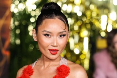 Amerikalı aktris Li Jun Li, 15 Aralık 2022 'de ABD' nin Kaliforniya eyaletinin Los Angeles kentinde bulunan Akademi Sinema Müzesi 'nde düzenlenen Paramount Pictures' Babylon 'un Küresel Prömiyer Gösterimi' ne geldi.. 