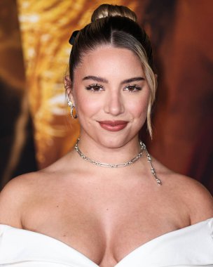 Mackenzie Ziegler, Paramount Pictures 'Babylon' un 15 Aralık 2022 'de ABD' nin Kaliforniya eyaletinin Los Angeles kentinde bulunan Akademi Film Müzesi 'ndeki Küresel Prömiyer gösterimine geldi.. 