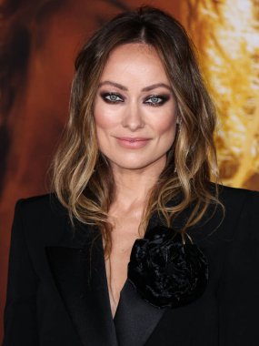 Amerikalı aktris Olivia Wilde, 15 Aralık 2022 'de ABD' nin Kaliforniya eyaletinin Los Angeles kentinde düzenlenen Paramount Pictures 'Babylon' un Global Premiere Screening of Paramount Pictures 'a geldi.. 