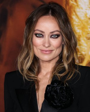 Amerikalı aktris Olivia Wilde, 15 Aralık 2022 'de ABD' nin Kaliforniya eyaletinin Los Angeles kentinde düzenlenen Paramount Pictures 'Babylon' un Global Premiere Screening of Paramount Pictures 'a geldi.. 