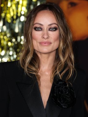 Amerikalı aktris Olivia Wilde, 15 Aralık 2022 'de ABD' nin Kaliforniya eyaletinin Los Angeles kentinde düzenlenen Paramount Pictures 'Babylon' un Global Premiere Screening of Paramount Pictures 'a geldi.. 