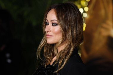 Amerikalı aktris Olivia Wilde, 15 Aralık 2022 'de ABD' nin Kaliforniya eyaletinin Los Angeles kentinde düzenlenen Paramount Pictures 'Babylon' un Global Premiere Screening of Paramount Pictures 'a geldi.. 
