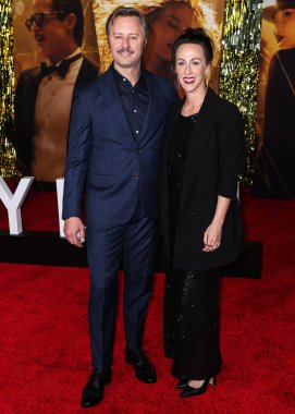 Rory Scovel ve Jordan Boughrum, 15 Aralık 2022 'de ABD' nin Kaliforniya eyaletinin Los Angeles kentinde bulunan Akademi Sinema Müzesi 'nde düzenlenen Paramount Pictures' Babylon 'un Küresel Galası' na geldiler.. 