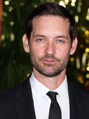 Amerikalı aktör Tobey Maguire, 15 Aralık 2022 'de ABD' nin Kaliforniya eyaletinin Los Angeles kentinde bulunan Akademi Sinema Müzesi 'nde düzenlenen Paramount Pictures' Babylon 'un Küresel Galası' na geldi.. 