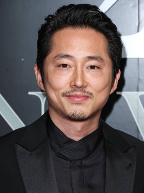 Güney Koreli-Amerikalı aktör Steven Yeun, 17 Aralık 2022 'de Beverly Hilton Hotel' de düzenlenen Karakter Medya tarafından sunulan 20. Geleneksel Unutulmaz Asya Amerikan Ödülleri 'ne geliyor.. 