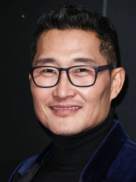 stock image American actor Daniel Dae Kim arrives at the 20th Annual Unforgettable Gala Asian American Awards presented by Character Media held at The Beverly Hilton Hotel on December 17, 2022 in Beverly Hills, Los Angeles, California, United States. 