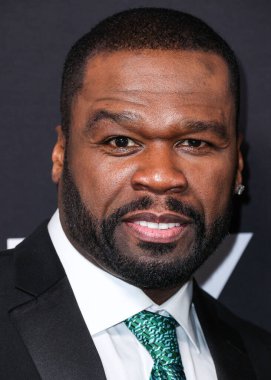 Amerikalı rapçi, aktör ve işadamı 50 Cent (Curtis James Jackson III), STARZ 'ın' BMF '(Black Mafia Family) ikinci sezonunun Los Angeles Premiere' ine 5 Ocak 2023 'te Hollywood, Los Angeles, ABD' deki TCL Çin Tiyatrosu IMAX 'e geldi..