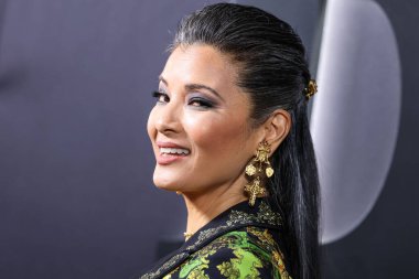 Amerikalı aktris, ses sanatçısı, eski manken ve güzellik kraliçesi Kelly Hu, STARZ 'ın' BMF '(Siyah Mafya Ailesi) ikinci sezonunun Los Angeles' taki galasına 5 Ocak 2023 'te Hollywood, Los Angeles, ABD' deki TCL Çin Tiyatrosu IMAX 'te geldi..