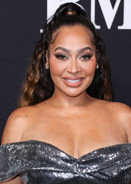 Amerikan televizyon karakteri ve aktris La La Anthony (Alani Nicole Anthony), STARZ 'ın' BMF '(Siyah Mafya Ailesi) ikinci sezonunun Los Angeles' taki galasına 5 Ocak 2023 'te Hollywood, Los Angeles, ABD' deki TCL Çin Tiyatrosu IMAX 'te geldi..