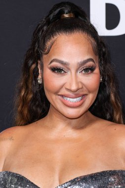 Amerikan televizyon karakteri ve aktris La La Anthony (Alani Nicole Anthony), STARZ 'ın' BMF '(Siyah Mafya Ailesi) ikinci sezonunun Los Angeles' taki galasına 5 Ocak 2023 'te Hollywood, Los Angeles, ABD' deki TCL Çin Tiyatrosu IMAX 'te geldi..