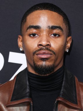 Myles Truitt, STARZ 'ın' BMF '(Black Mafia Family) Los Angeles prömiyerine 5 Ocak 2023' te Hollywood, Los Angeles, Kaliforniya, ABD 'deki TCL Çin Tiyatrosu IMAX' te gerçekleştirildi..