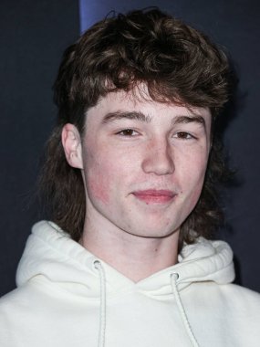 Owen Holt, ESPN ve CFP 'nin 2023 Playoff' taki Allstate Partisi 'ne 7 Ocak 2023' te Los Angeles, Kaliforniya, ABD 'deki Majestic Downtown' da geldi..