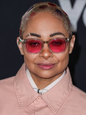 American actress, singer and songwriter Raven-Symone arrives at the Los Angeles Premiere Of Netflix's 'You People' held at the Regency Village Theatre on January 17, 2023 in Westwood, Los Angeles, California, United States. 
