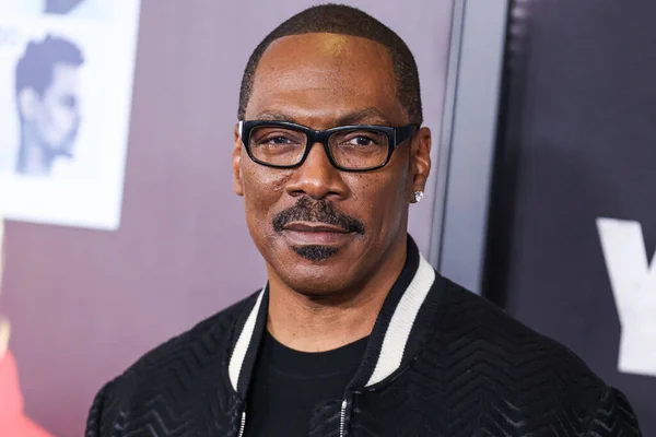 stock image American actor, comedian, writer, producer and singer Eddie Murphy arrives at the Los Angeles Premiere Of Netflix's 'You People' held at the Regency Village Theatre on January 17, 2023 in Westwood, Los Angeles, California, United States.