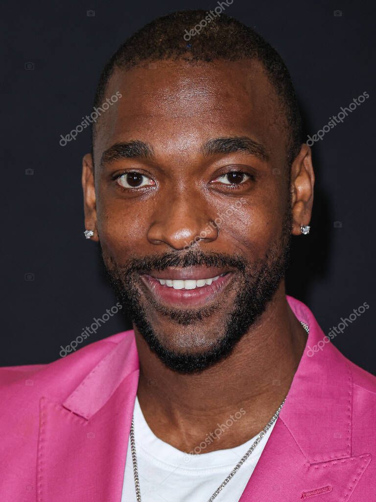 American stand up comedian and actor Jay Pharoah arrives at the Los