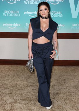 Daniela Legarda arrives at the Los Angeles Premiere Of Amazon Prime Video's 'Shotgun Wedding' held at the TCL Chinese Theatre IMAX on January 18, 2023 in Hollywood, Los Angeles, California, United States. 