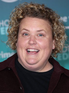 Fortune Feimster arrives at the Los Angeles Premiere Of Amazon Prime Video's 'Shotgun Wedding' held at the TCL Chinese Theatre IMAX on January 18, 2023 in Hollywood, Los Angeles, California, United States.