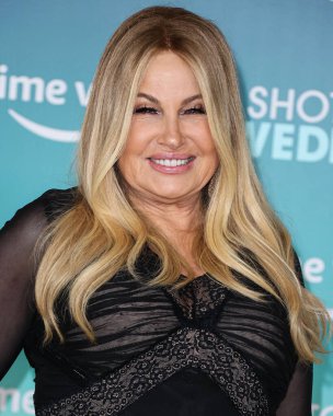 American actress Jennifer Coolidge arrives at the Los Angeles Premiere Of Amazon Prime Video's 'Shotgun Wedding' held at the TCL Chinese Theatre IMAX on January 18, 2023 in Hollywood, Los Angeles, California, United States. 