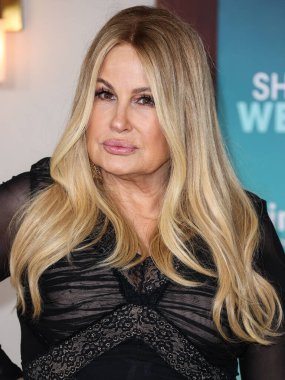 American actress Jennifer Coolidge arrives at the Los Angeles Premiere Of Amazon Prime Video's 'Shotgun Wedding' held at the TCL Chinese Theatre IMAX on January 18, 2023 in Hollywood, Los Angeles, California, United States. 