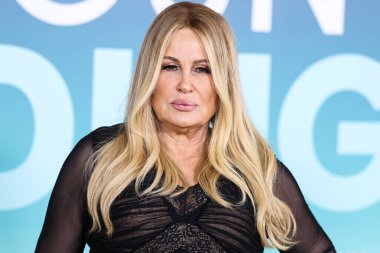 American actress Jennifer Coolidge arrives at the Los Angeles Premiere Of Amazon Prime Video's 'Shotgun Wedding' held at the TCL Chinese Theatre IMAX on January 18, 2023 in Hollywood, Los Angeles, California, United States. 