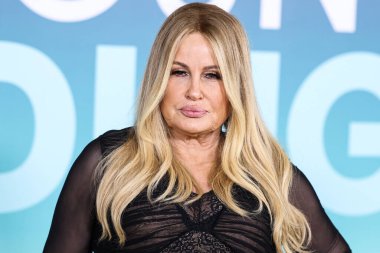 American actress Jennifer Coolidge arrives at the Los Angeles Premiere Of Amazon Prime Video's 'Shotgun Wedding' held at the TCL Chinese Theatre IMAX on January 18, 2023 in Hollywood, Los Angeles, California, United States. 