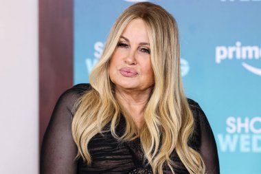 American actress Jennifer Coolidge arrives at the Los Angeles Premiere Of Amazon Prime Video's 'Shotgun Wedding' held at the TCL Chinese Theatre IMAX on January 18, 2023 in Hollywood, Los Angeles, California, United States. 
