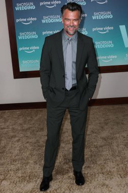 American actor Josh Duhamel arrives at the Los Angeles Premiere Of Amazon Prime Video's 'Shotgun Wedding' held at the TCL Chinese Theatre IMAX on January 18, 2023 in Hollywood, Los Angeles, California, United States. 