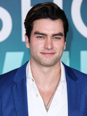 Pierson Fode arrives at the Los Angeles Premiere Of Amazon Prime Video's 'Shotgun Wedding' held at the TCL Chinese Theatre IMAX on January 18, 2023 in Hollywood, Los Angeles, California, United States.