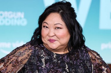 Selena Tan arrives at the Los Angeles Premiere Of Amazon Prime Video's 'Shotgun Wedding' held at the TCL Chinese Theatre IMAX on January 18, 2023 in Hollywood, Los Angeles, California, United States.