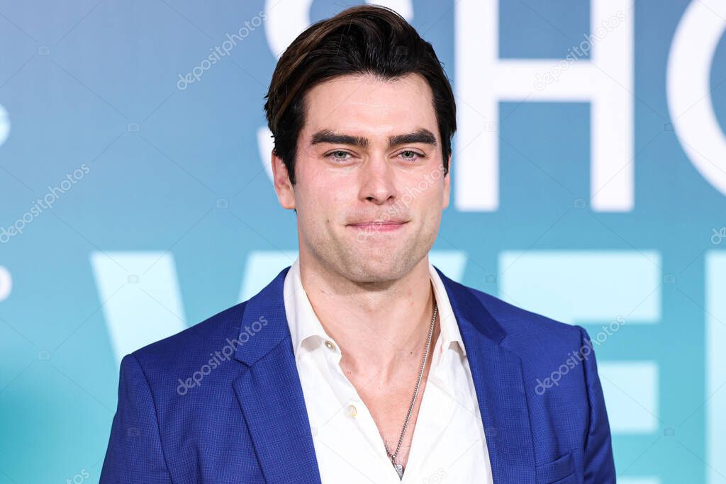 Pierson Fode arrives at the Los Angeles Premiere Of Amazon Prime Video