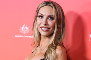 American-born Australian singer and actress Chloe Rose Lattanzi arrives at the GDay USA Arts Gala 2023 held at the Skirball Cultural Center on January 28, 2023 in Los Angeles, California, United States. 