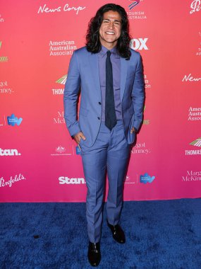Mexican actor Cristo Fernandez arrives at the GDay USA Arts Gala 2023 held at the Skirball Cultural Center on January 28, 2023 in Los Angeles, California, United States. 